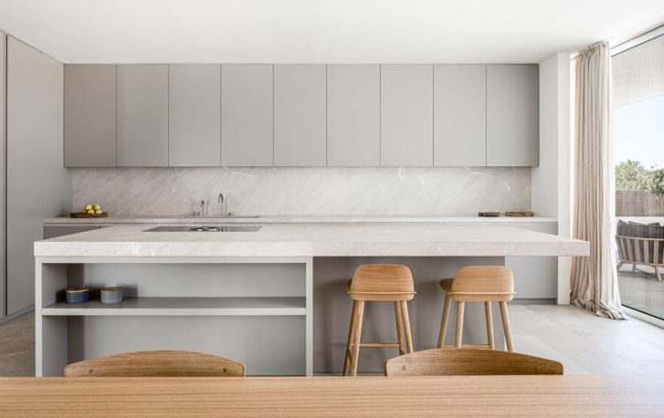 Encimera marmol gris zarci mallorca