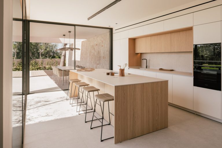 Encimera porcelanico beige mallorca