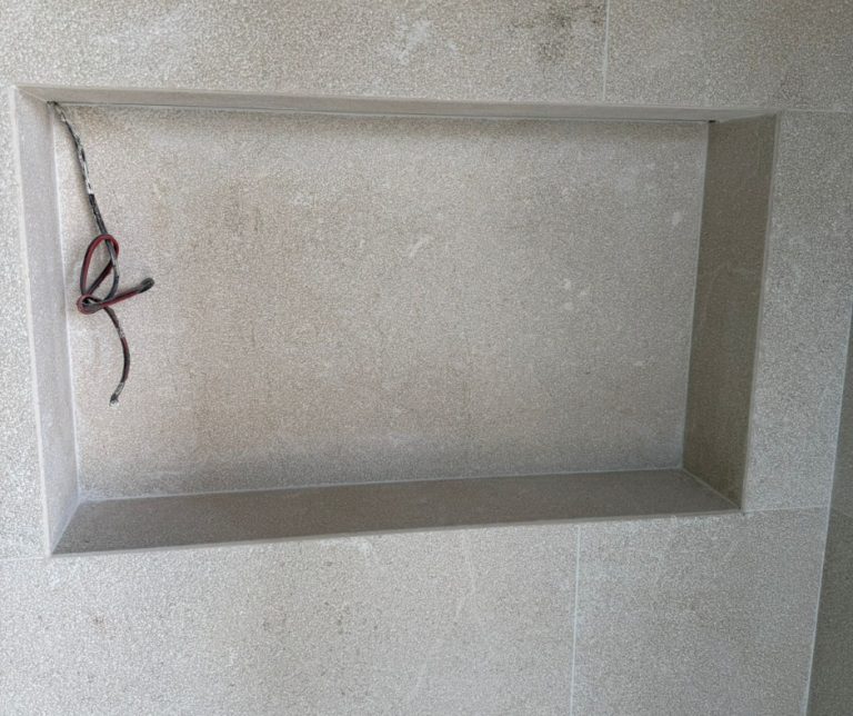 Hornacina marmol gris zarci mallorca